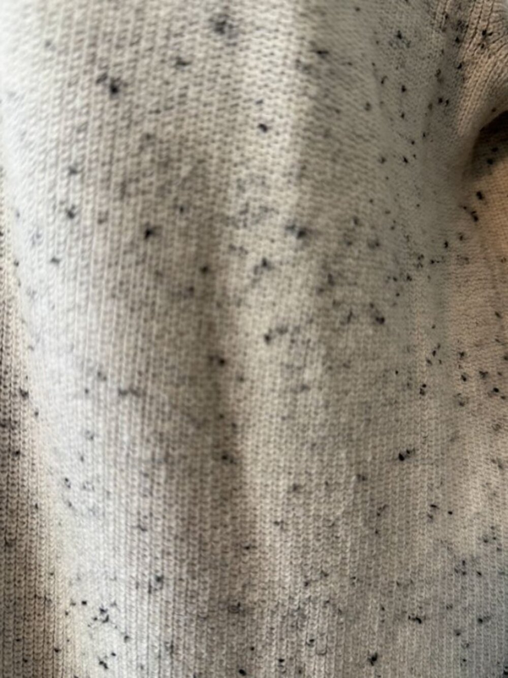 Eileen Fisher Organic Cotton Speckle Long Open-Front Cardigan Size XL - Picture 6 of 6